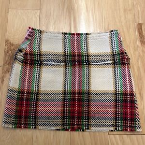 Wool J. Crew Holiday Skirt